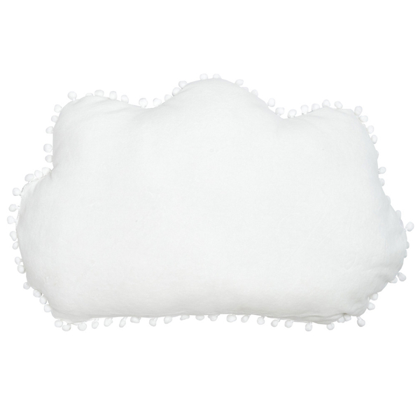 Бампер-подушка Twins Cloud Маршмелоу, 55х35 см, молочный (2020-BTCM-202) - Pampik