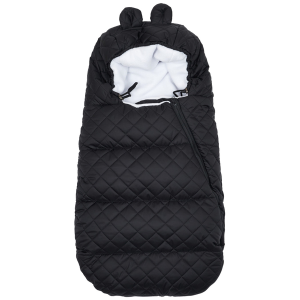 Конверт в коляску Twins Soul стьобаний, чорний (9018-TS-13) - Pampik