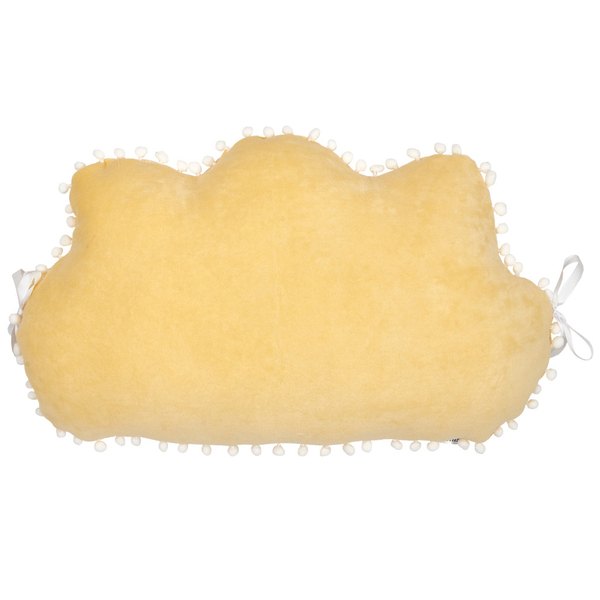 Бампер-подушка Twins Cloud Маршмелоу, 55х35 см, желтый (2020-BTCM-05) - Pampik