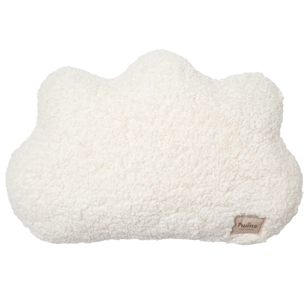 Бампер-подушка Twins Teddy, 40х60 см, молочний (7099-BPTT-202) - Pampik