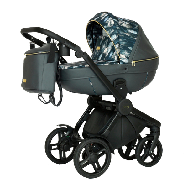 Універсальна коляска 2 в 1 Verdi Futuro Limited 03, графітовий (9023-VFL-04) - Pampik