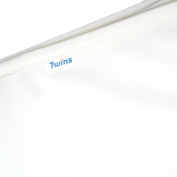 Крыжма-плед Twins Ласточки, флис, 100x100 см, белый (1408-КТLF100V01) - Pampik - 5