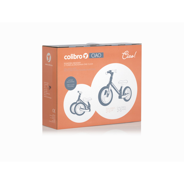 Біговел Colibro Ciao Street Grey, графітовий (R/CO/SG) - Pampik - 10