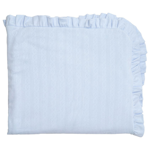 Конверт-плед на виписку Twins Softie, інтерлок, 90x90 см, блакитний (9015-TSF-04) - Pampik - 2