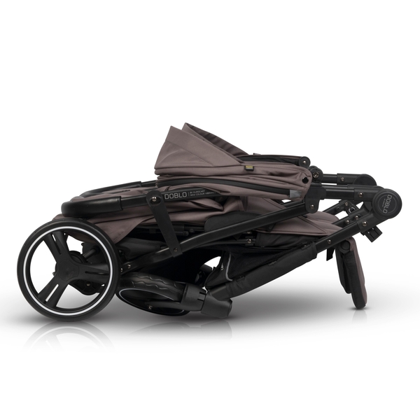 Прогулянкова коляска для двійні Euro-Cart Doblo 2024 Taupe (EGDOB24-25) - Pampik - 6
