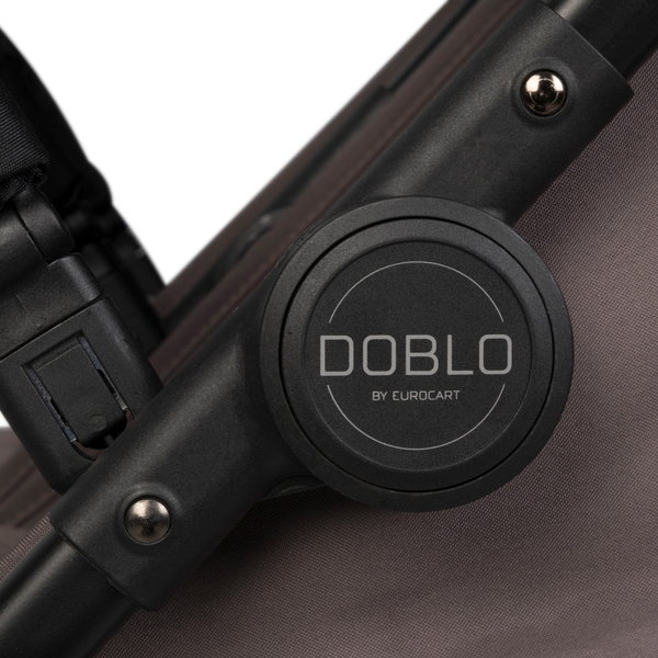 Прогулянкова коляска для двійні Euro-Cart Doblo 2024 Taupe (EGDOB24-25) - Pampik - 8