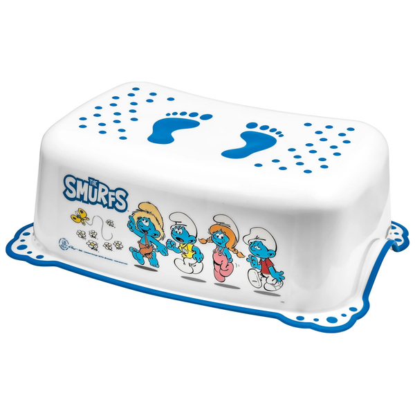 Подножка Maltex Smurfs 2K, белый с голубым (1417_37) - Pampik