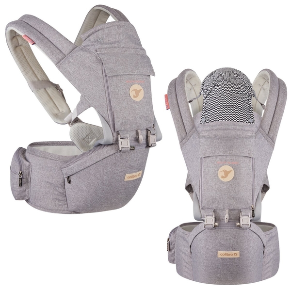 Ерго-рюкзак Colibro Honey Dove, сірий (CH-23-10) - Pampik - 2