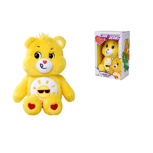 М'яка іграшка Simba Care Bears Ведмідь Жовтий, 35 см (6305878002) - Pampik