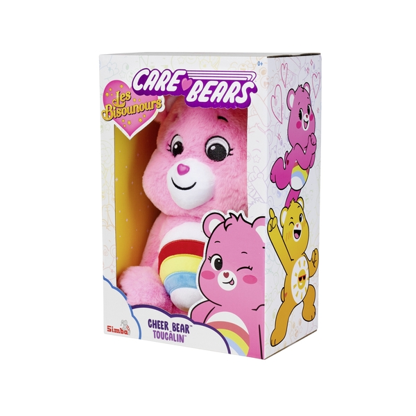 М'яка іграшка Simba Care Bears Ведмідь Рожевий, 35 см (6305878000) - Pampik - 6