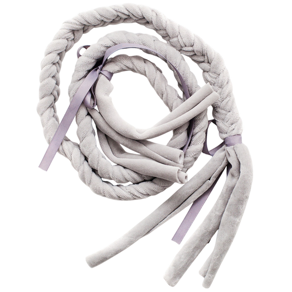 Декор кіска Twins Air, велюр, grey, сірий (7001-DK-10) - Pampik