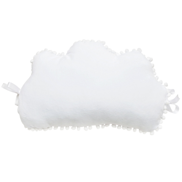 Бампер-подушка Twins Cloud Маршмелоу, 55х35 см, білий (2020-BTCM-01) - Pampik