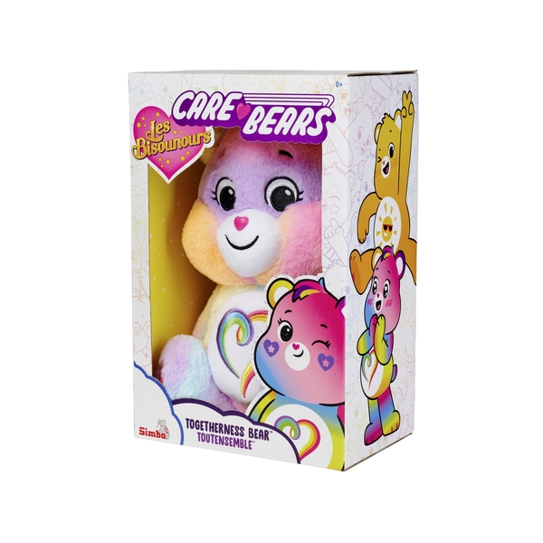 М'яка іграшка Simba Care Bears Ведмідь Райдужний, 35 см (6305878006) - Pampik - 5