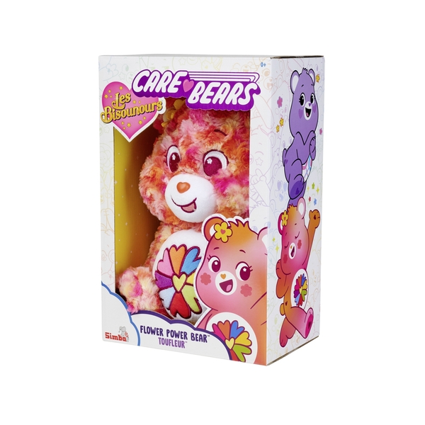 М'яка іграшка Simba Care Bears Ведмідь Квітковий, 35 см (6305878001) - Pampik - 6