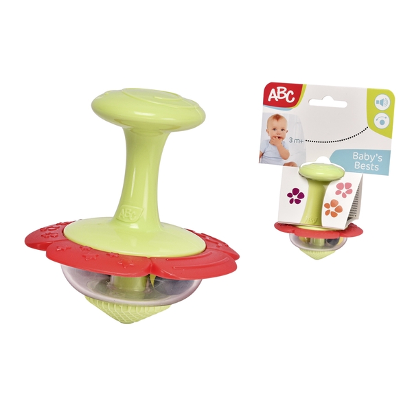 Погремушка-прорезыватель Simba Цветок, салатовый с красным (4010102) - Pampik - 3