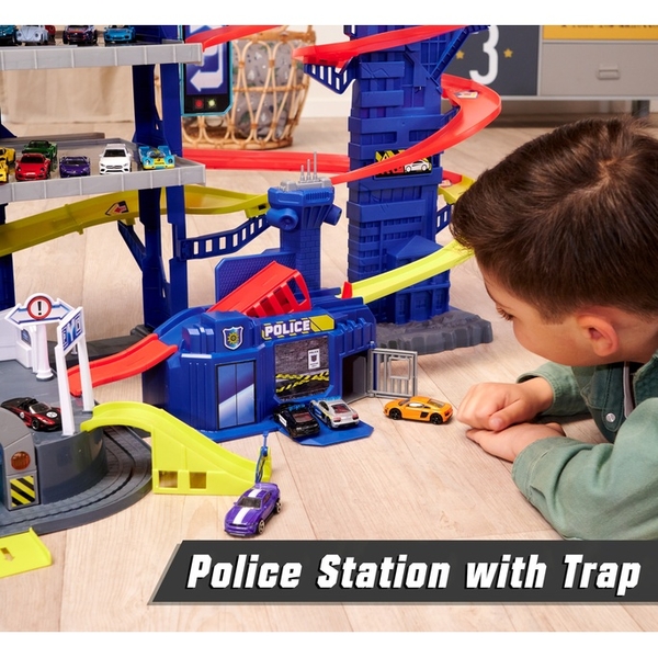 Ігровий набір Majorette Гараж. Центр гонки, зі звуковими та світловими ефектами (2059988) - Pampik - 6