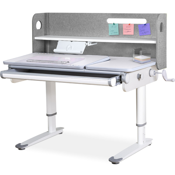 Дитячий стіл Mealux Denver Plus Grey (арт.BD-660 G Plus (sale)) - Pampik