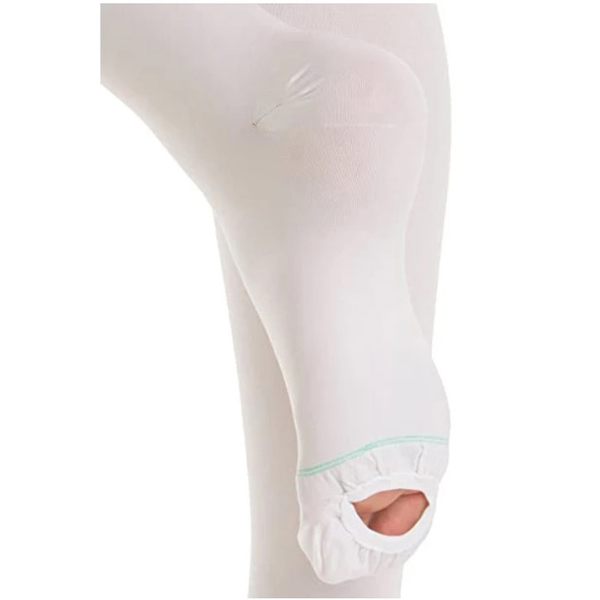 Чулки антиэмболические RelaxSan для родов, р.1-S, белый (М2370А/9382) - Pampik - 3