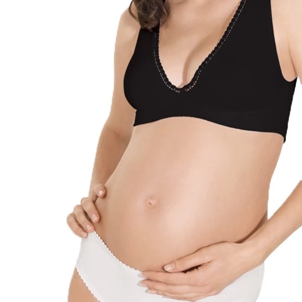 Топ для годування RelaxSan, з мереживом, р.S, чорний (5711/18428) - Pampik - 3