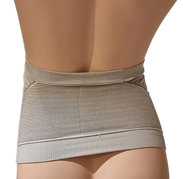 Бандаж допологовий RelaxSan, зі срібною ниткою, р.XL, сірий (5400/346) - Pampik - 3