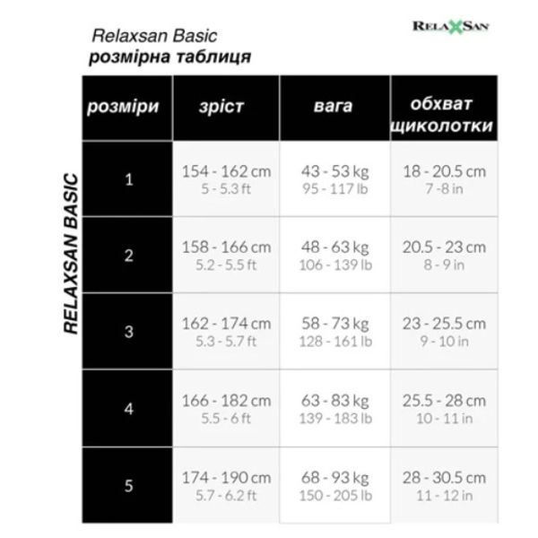 Колготки компрессионные RelaxSan, 70 ден, р.2, бежевый (0790/380) - Pampik - 3