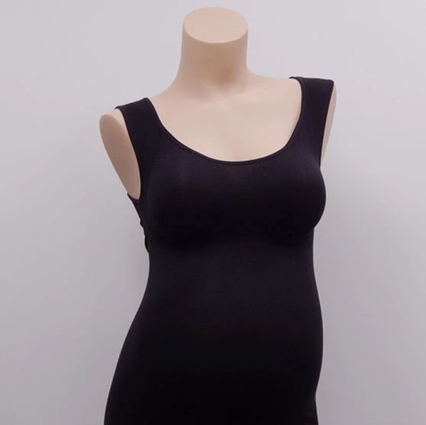 Майка RelaxSan з підтримкою для грудей, р.S, чорний (5300/359) - Pampik - 2