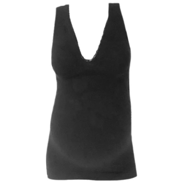 Майка для кормления RelaxSan, с кружевом, р.S, черный (5720/18436) - Pampik