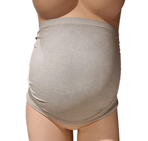 Бандаж допологовий RelaxSan, зі срібною ниткою, р.XL, сірий (5400/346) - Pampik - 2