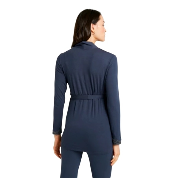 Халат короткий Cache Coeur Khali, р.S/M, серо-голубой (VS720/22084) - Pampik - 3