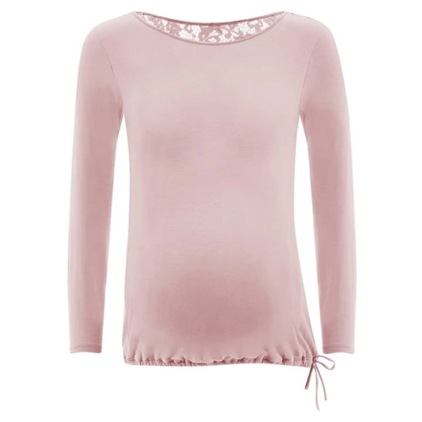 Пижама Cache Coeur Sofia, кофточка и брюки, р.S, чайная роза (TN1600,PL1600/36501) - Pampik - 2