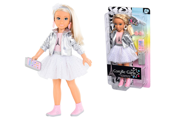 Лялька Corolle Girls Валентина Фешн Париж, 28 см (9000600150) - Pampik