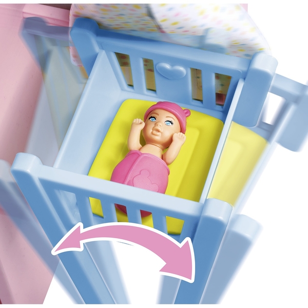 Ляльковий набір Simba Steffi Love Штеффі-вагітна Дитяча кімната (5733590) - Pampik - 10