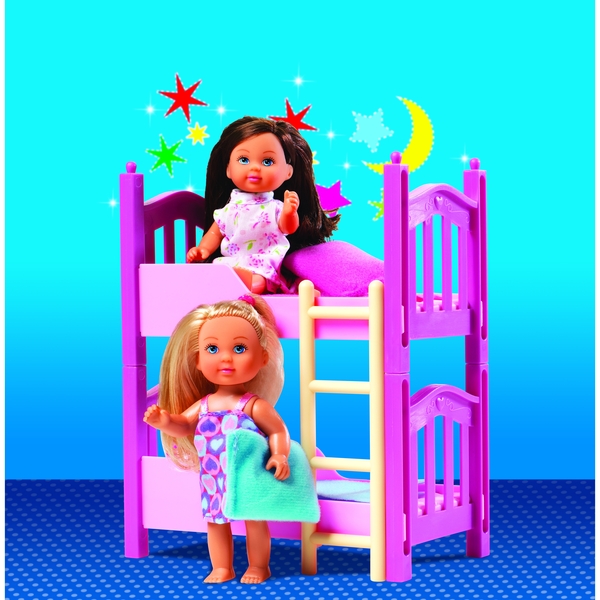 Кукольный набор Simba Evi Love Эви с двуспальной кроватью (5733847) - Pampik - 5