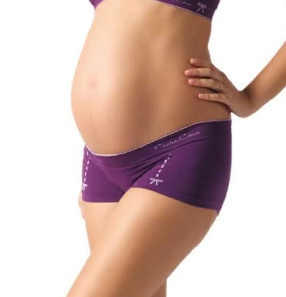 Трусы шорты бесшовные Cache Coeur Illusion, р.L, фиолетовый (SH1210/6445) - Pampik - 2