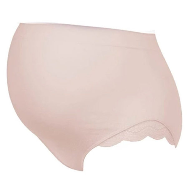 Труси безшовні Cache Coeur Serenity, високі з мереживом, р.S, чайна троянда (CL1610/18894) - Pampik