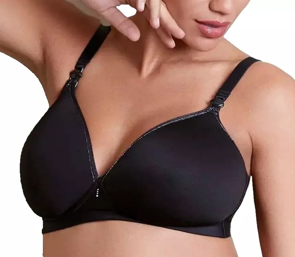 Бюстгальтер для кормления Cache Coeur 3D Light, р.85E, черный (SF1107/5252) - Pampik - 4