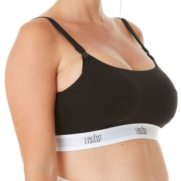 Бюстгальтер для кормления поглощающий Cache Coeur Bodyguard, р.S, черный (SF2112/36122) - Pampik - 2