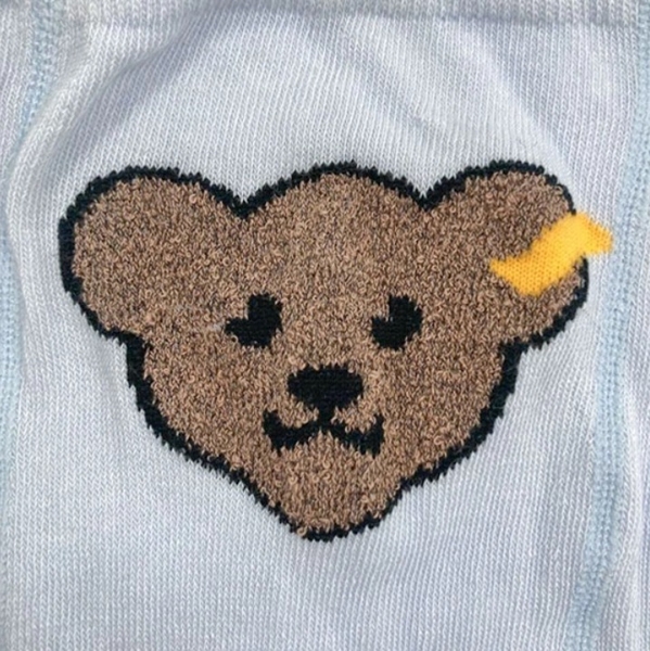 Колготи Steiff, бавовна, 2М, блакитний (24079/6713) - Pampik - 4