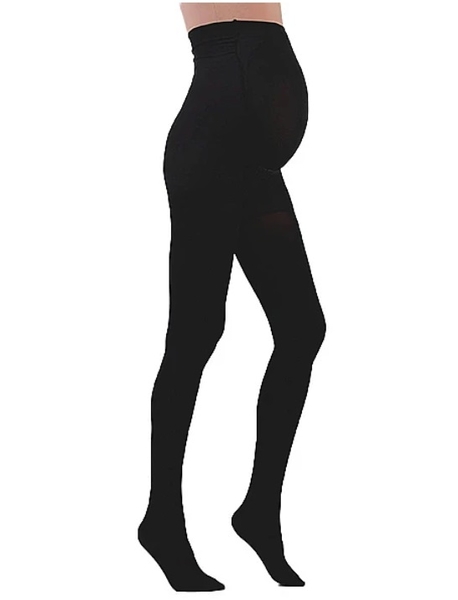 Колготки для вагітних Attesa Maternity, вовна, р.2, сірий (8660) - Pampik - 3