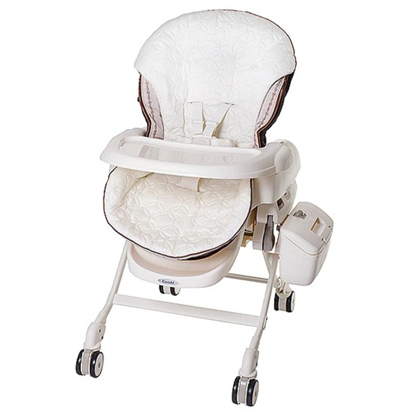 Люлька-трансформер автоматична Combi Fealetto Auto Swing, білий (116432/38403) - Pampik - 2