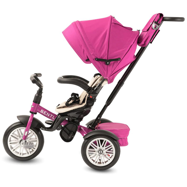 Велосипед триколісний Bentley Convertible Stroller/Trike, 6м+/-23кг, рожевий (23899) - Pampik - 3