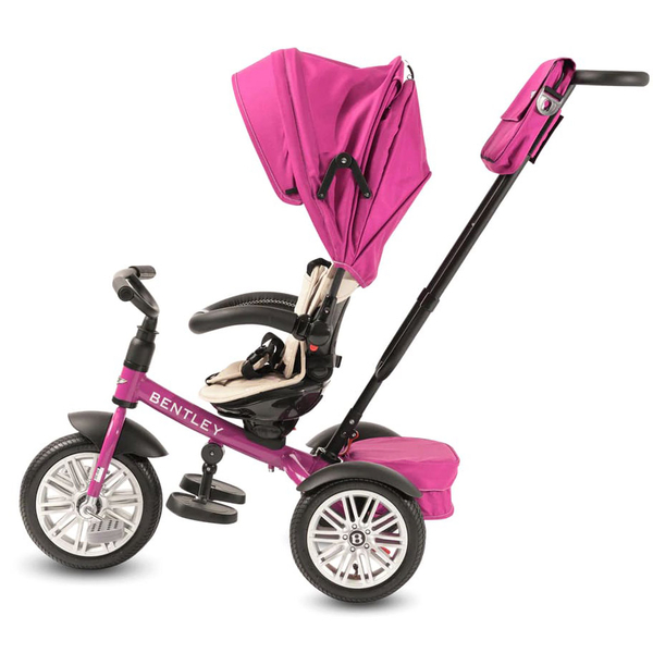 Велосипед триколісний Bentley Convertible Stroller/Trike, 6м+/-23кг, рожевий (23899) - Pampik - 4