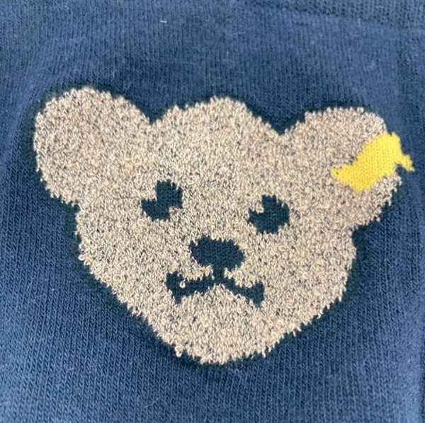 Колготи Steiff, бавовна, 2М, синій (24079/7369) - Pampik - 3