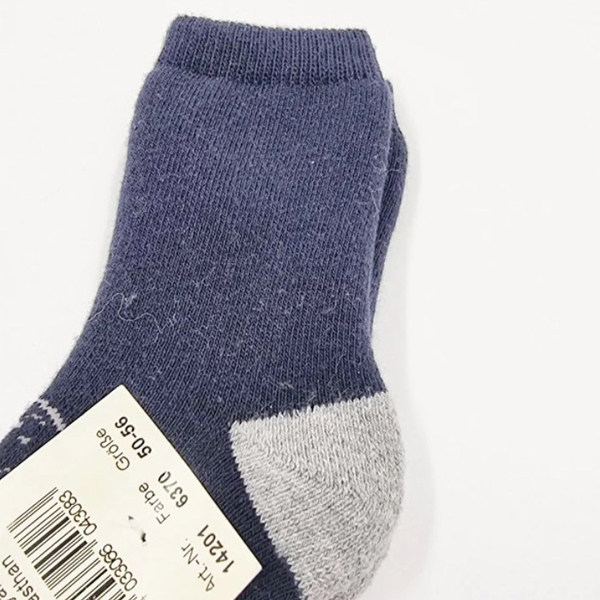 Шкарпетки Steiff Nollberg, махрові, 2 міс., синій (14201/11367) - Pampik - 2