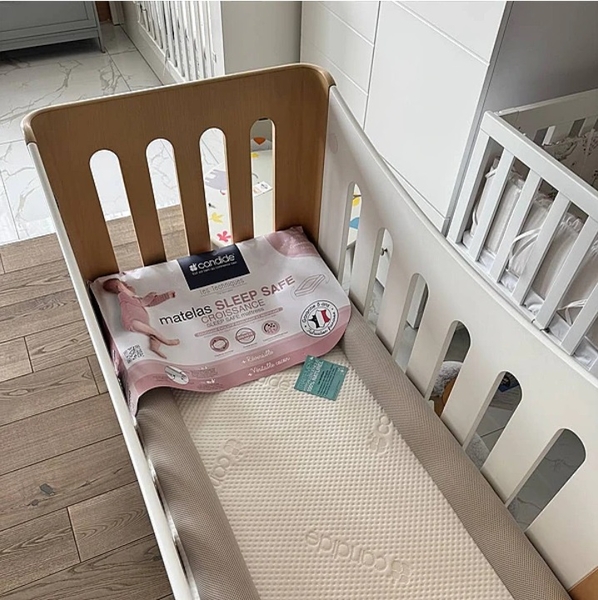 Матрац у ліжко Candide Sleep safe Безпечний сон, 60х120х16 см, білий (584253/26585) - Pampik - 6