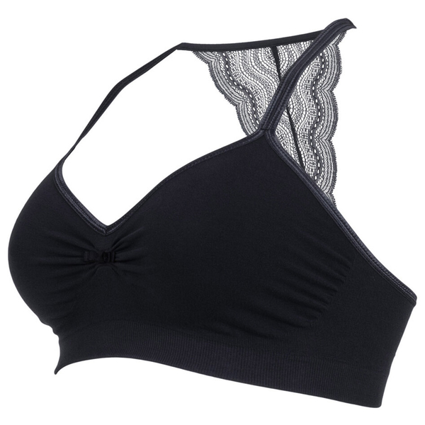 Топ для беременных бесшовный Cache Coeur Serenity, р.S, черный (SF1610/18900) - Pampik