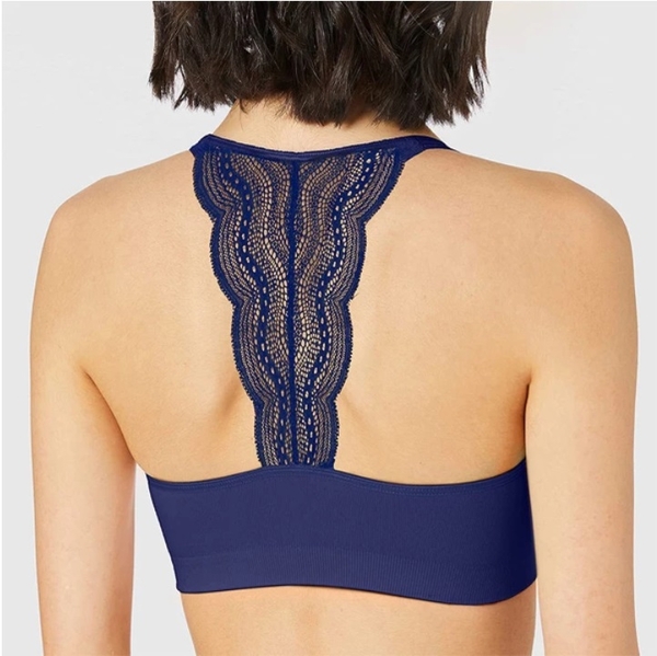 Топ для беременных бесшовный Cache Coeur Serenity, р.S, синий (SF1610/25871) - Pampik - 3