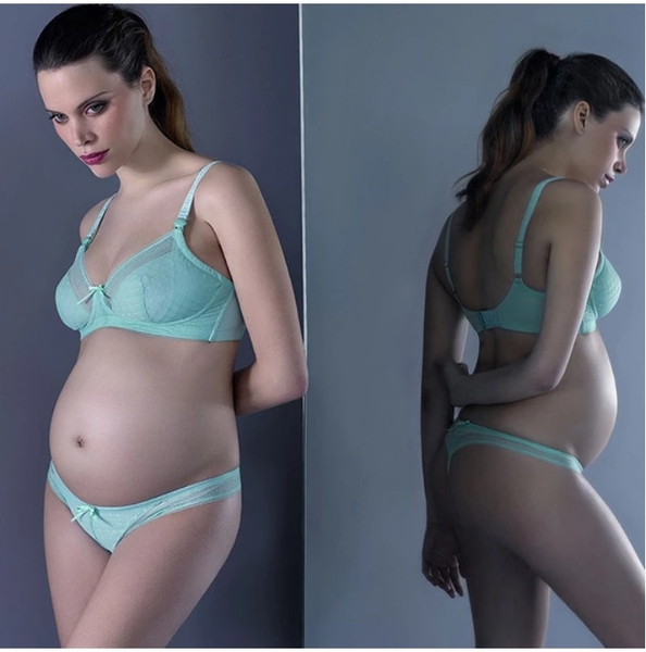 Бюстгальтер для годування Cache Coeur Mosaic, р.70B, м'ята (SF510/13685) - Pampik - 2