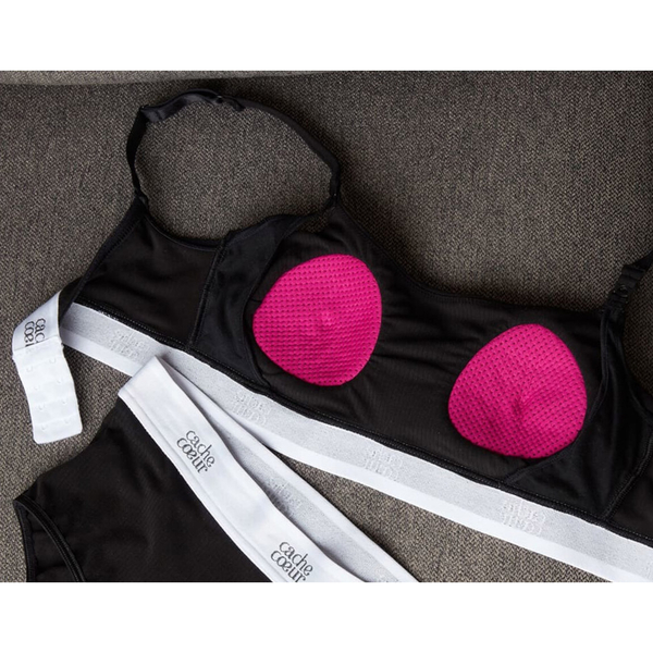 Бюстгальтер для кормления поглощающий Cache Coeur Bodyguard, р.S, черный (SF2112/36122) - Pampik - 6