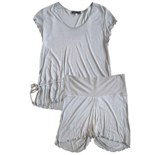 Піжама для вагітних Menonove, р.XS, сірий (J13002/15692) - Pampik